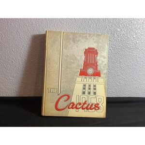 Vtg 1958 The Cactus Year Book - University of Texas Volume 65 Unsigned